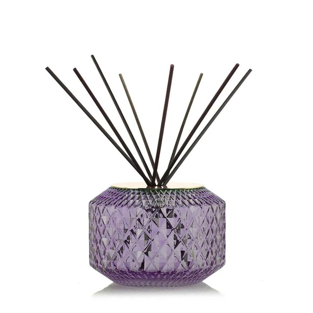 Ashleigh & Burwood Mauve Diamond Heritage Collection Reed Diffuser Vessel £16.16